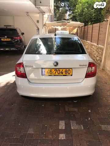 מודעת רכב סקודה ראפיד