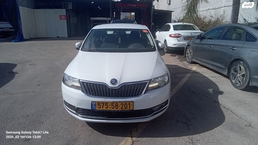 מודעת רכב סקודה ראפיד