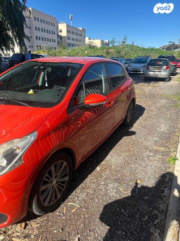 מודעת רכב פיג'ו 208