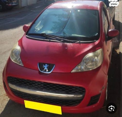 מודעת רכב פיג'ו 107