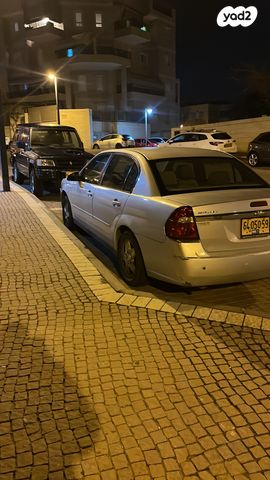 מודעת רכב שברולט מאליבו