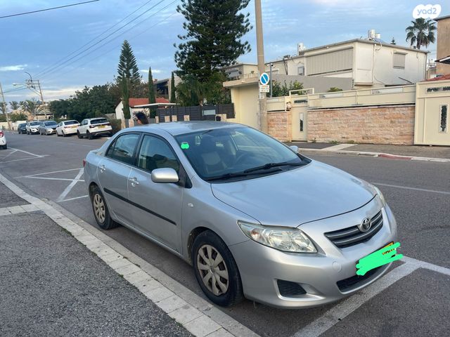 מודעת רכב טויוטה קורולה