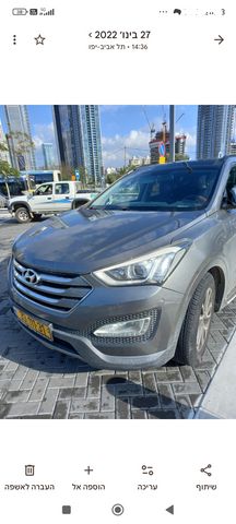 מודעת רכב יונדאי סנטה פה