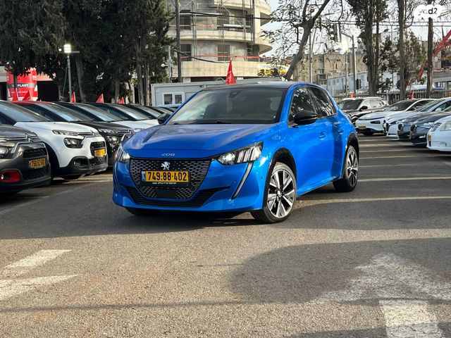 מודעת רכב פיג'ו 208