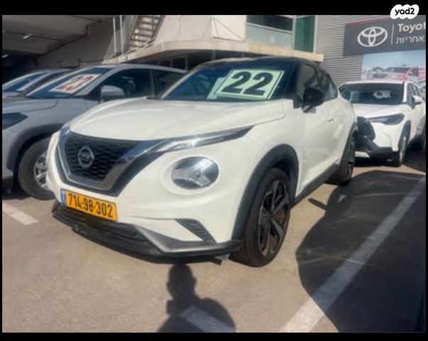 מודעת רכב ניסאן ג'וק