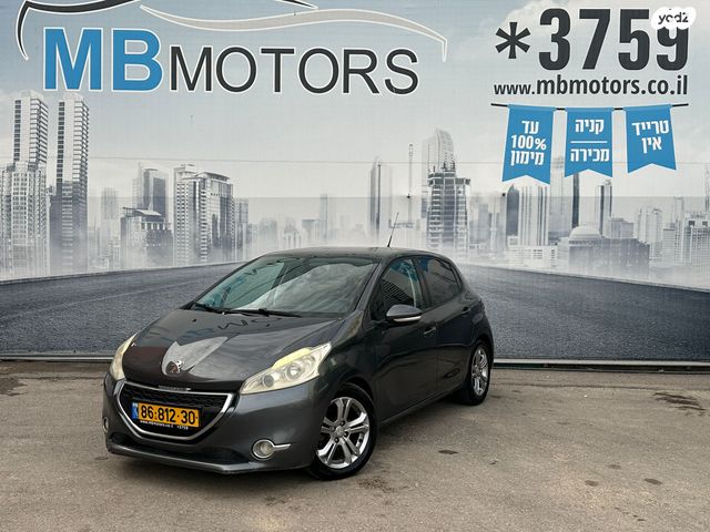 מודעת רכב פיג'ו 208