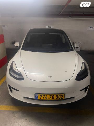 מודעת רכב טסלה מודל 3