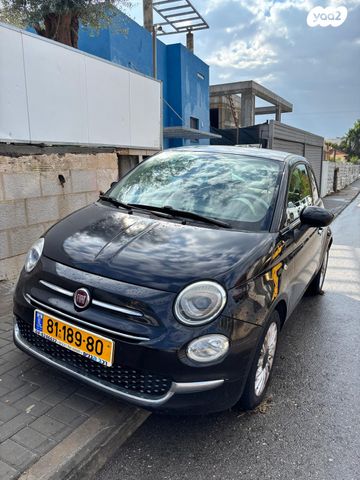 מודעת רכב פיאט 500