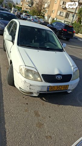 מודעת רכב טויוטה קורולה