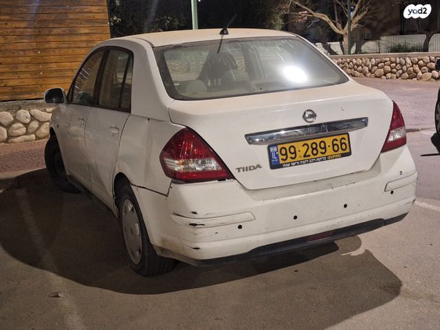 מודעת רכב ניסאן טידה