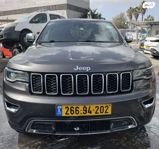 מודעת רכב ג'יפ גרנד צ'ירוקי