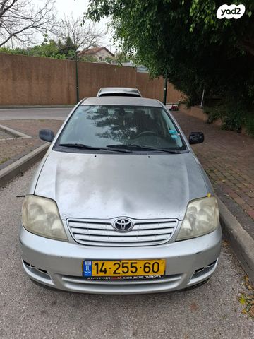 מודעת רכב טויוטה קורולה