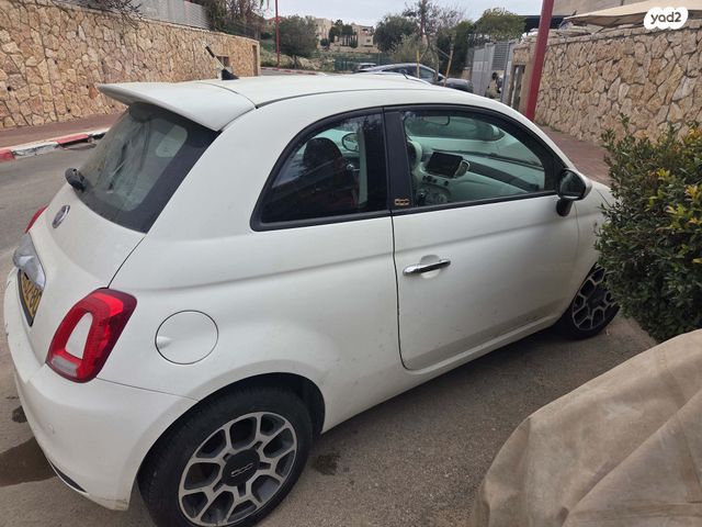 מודעת רכב פיאט 500