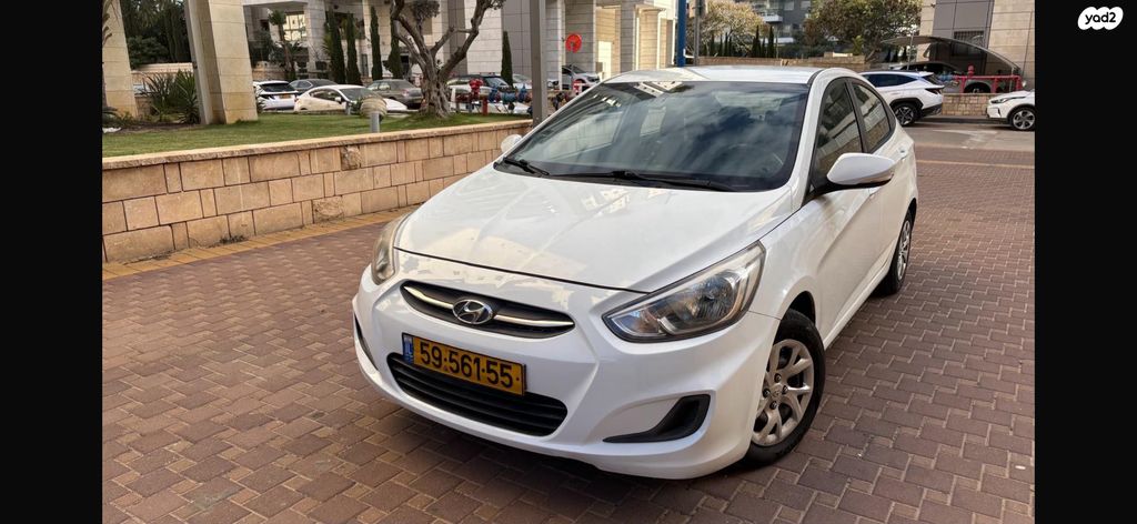 מודעת רכב יונדאי אקסנט i25