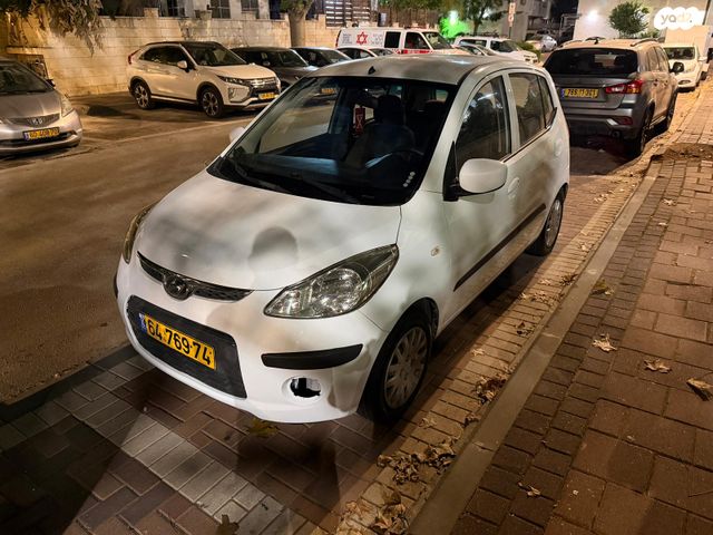 מודעת רכב יונדאי i10