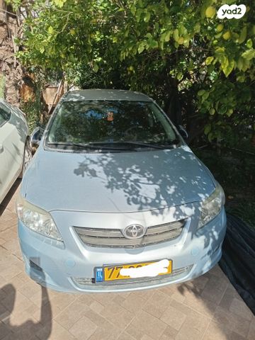 מודעת רכב טויוטה קורולה