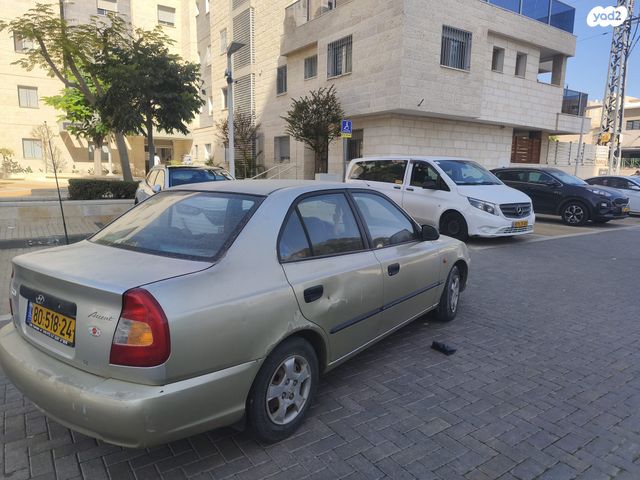 מודעת רכב יונדאי אקסנט i25