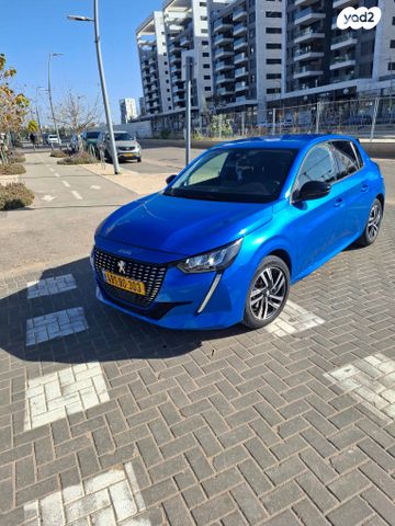 מודעת רכב פיג'ו 208