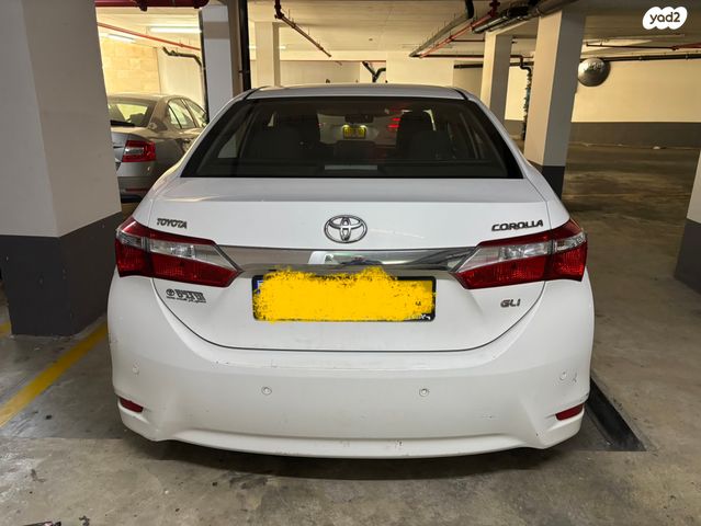 מודעת רכב טויוטה קורולה