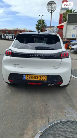 מודעת רכב פיג'ו 208