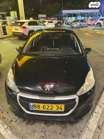 מודעת רכב פיג'ו 208