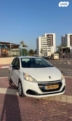 מודעת רכב פיג'ו 208