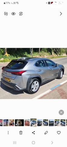 מודעת רכב לקסוס UX