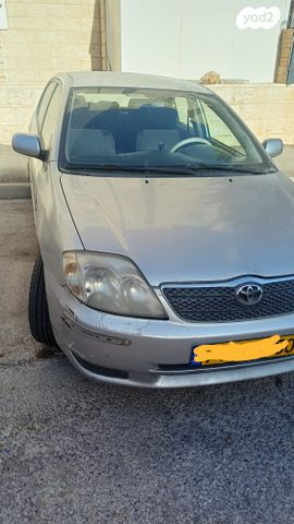 מודעת רכב טויוטה קורולה