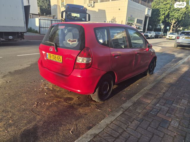 מודעת רכב הונדה ג'אז