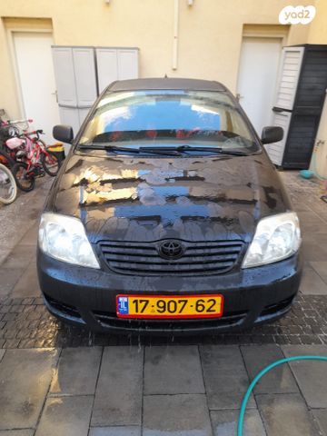 מודעת רכב טויוטה קורולה