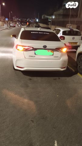 מודעת רכב טויוטה קורולה