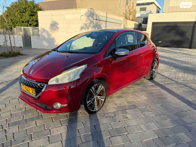 מודעת רכב פיג'ו 208