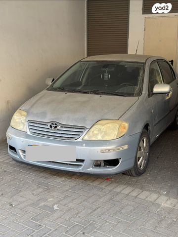 מודעת רכב טויוטה קורולה