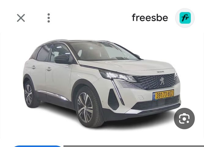 מודעת רכב פיג'ו 3008