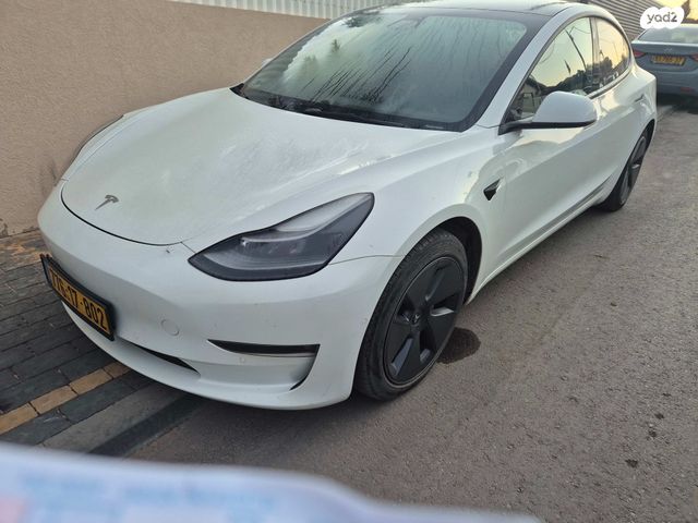 מודעת רכב טסלה מודל 3