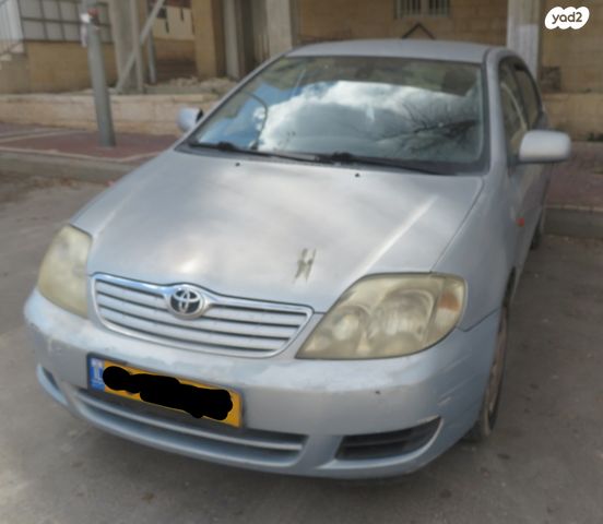 מודעת רכב טויוטה קורולה