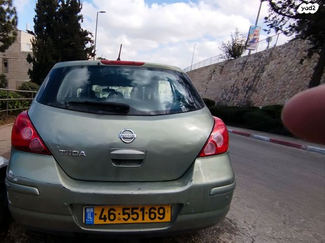 מודעת רכב ניסאן טידה