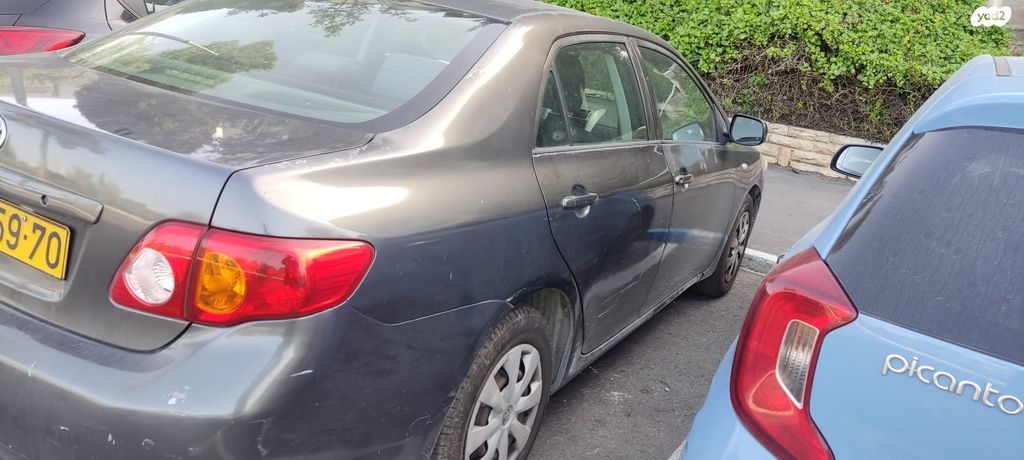 מודעת רכב טויוטה קורולה