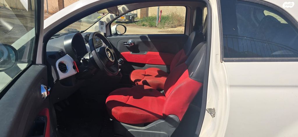 מודעת רכב פיאט 500