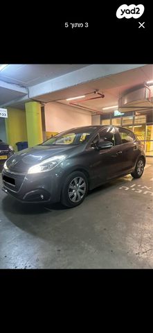 מודעת רכב פיג'ו 208