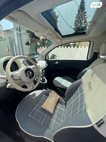 מודעת רכב פיאט 500