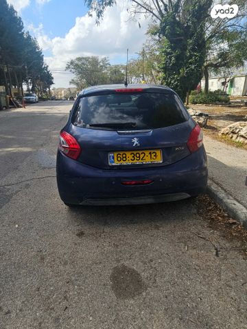 מודעת רכב פיג'ו 208