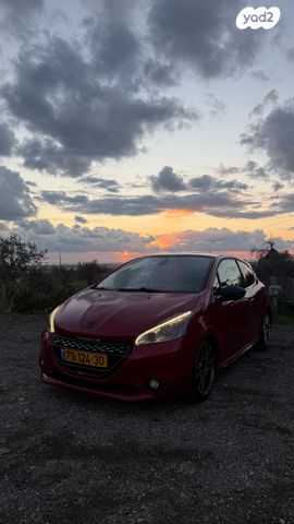 מודעת רכב פיג'ו 208