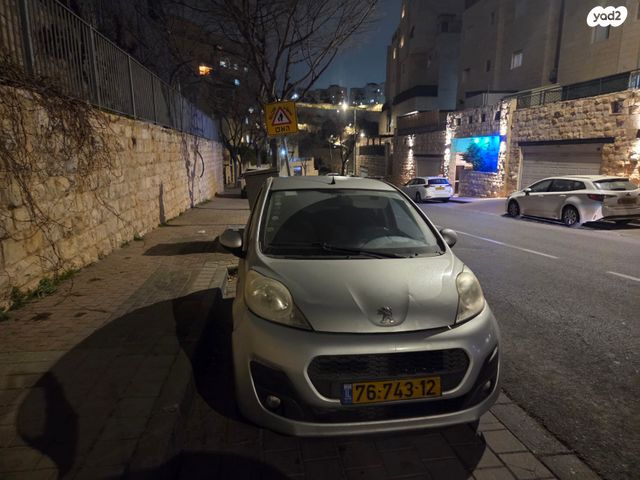 מודעת רכב פיג'ו 107