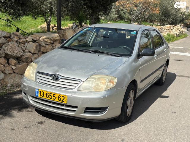 מודעת רכב טויוטה קורולה