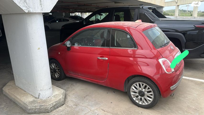 מודעת רכב פיאט 500