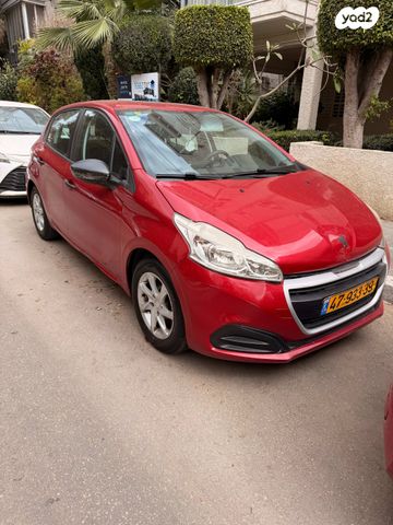 מודעת רכב פיג'ו 208