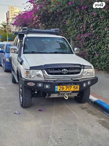 מודעת רכב טויוטה היילקס