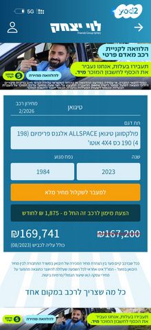 מודעת רכב פולקסווגן טיגואן אולספייס