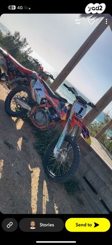 מודעת רכב KTM MX SX 450-F